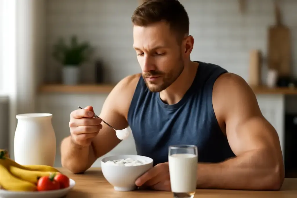 I benefici dello yogurt greco nella dieta quotidiana: il segreto per sazietà e muscoli forti