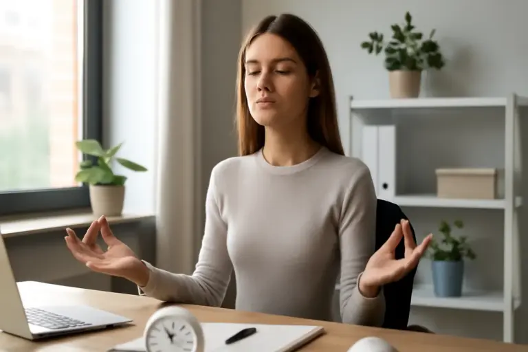 I benefici della meditazione breve: come sfruttare 5 minuti per la mente al lavoro