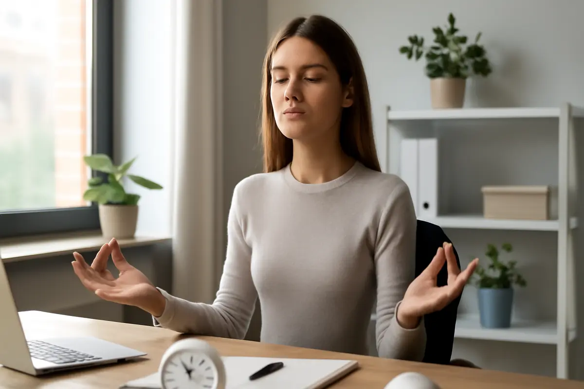 I benefici della meditazione breve: come sfruttare 5 minuti per la mente al lavoro