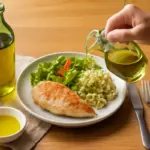 Olio extravergine: quanto usarne per non eccedere con le calorie Il calcolo facile per i pasti di tutti i giorni