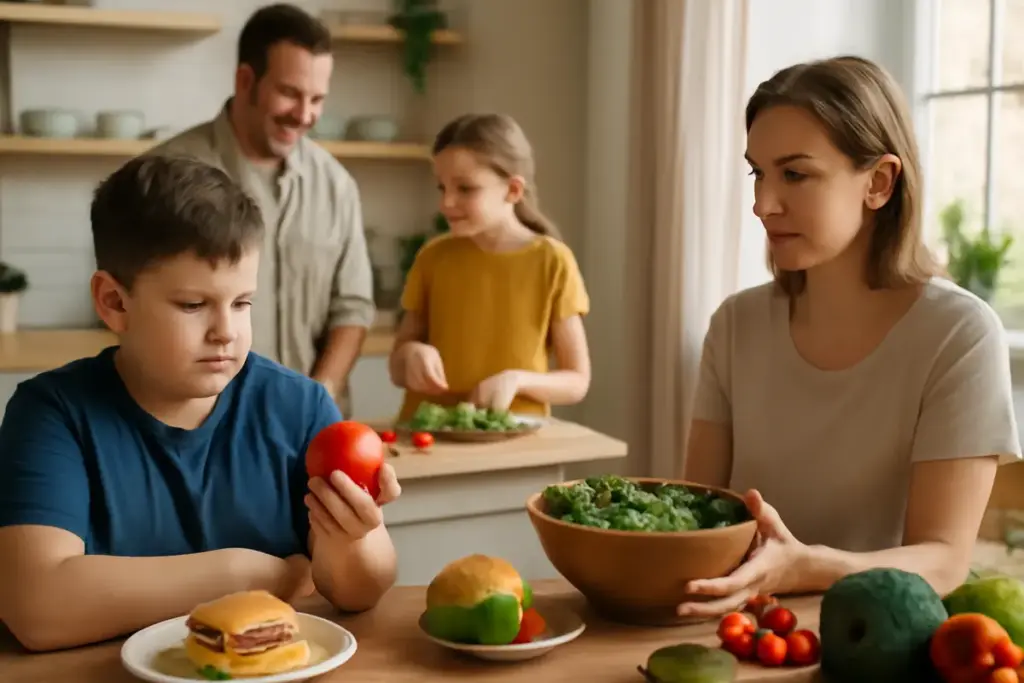 Come prevenire l’obesità nei bambini attraverso la dieta familiare? I passi concreti che migliorano tutta la casa