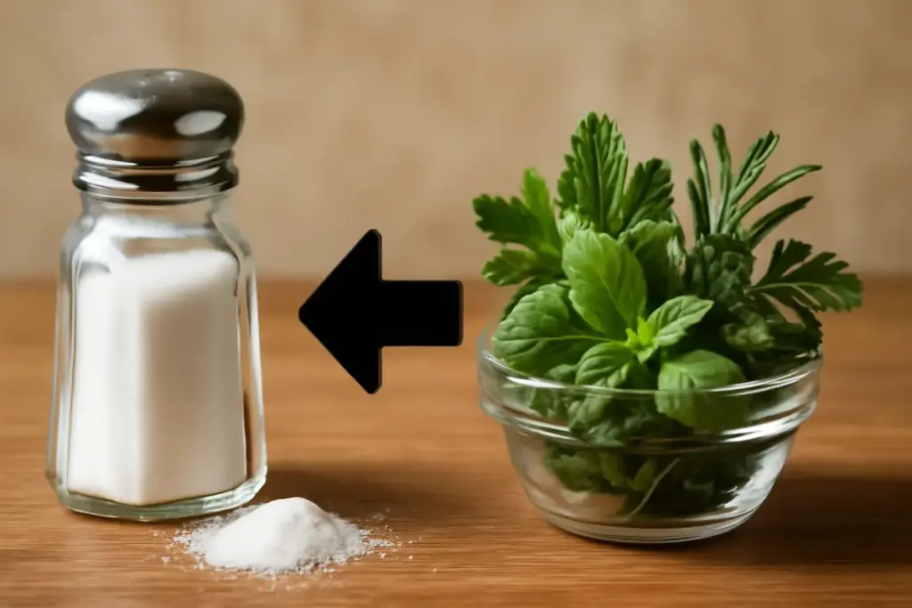 Come ridurre il sale senza perdere sapore nei piatti: l’alternativa che fa felice anche il palato