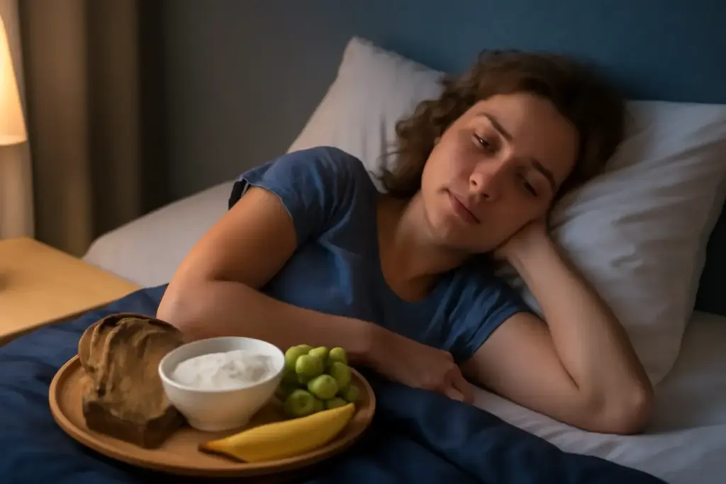 Come si può evitare la fame notturna? Le combinazioni alimentari che aiutano il sonno