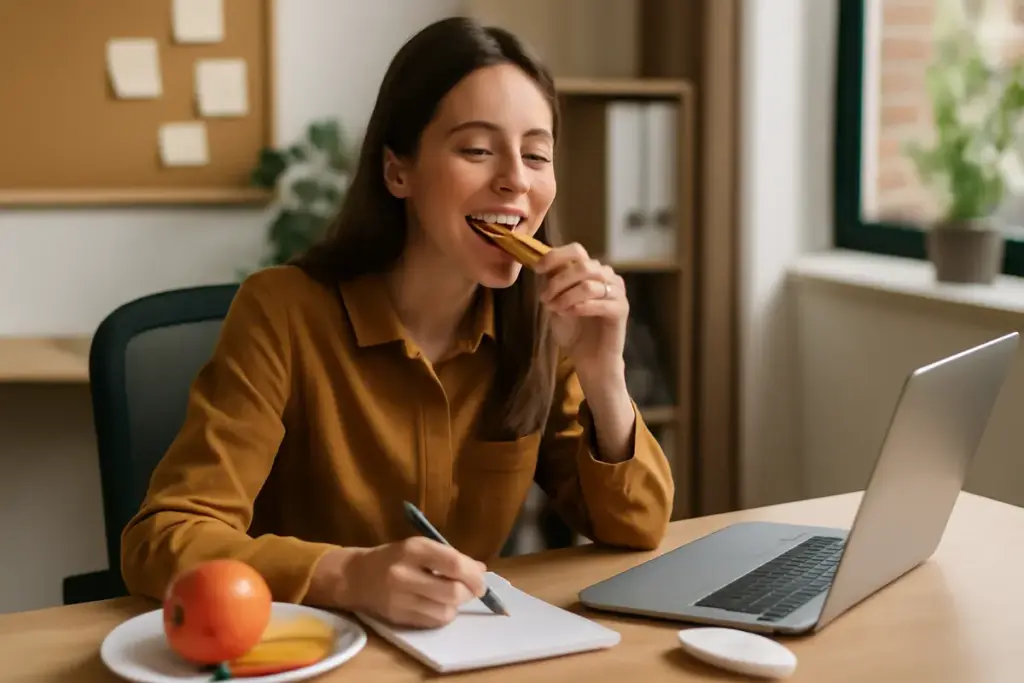 Perché la merenda non va saltata? Il metodo per trasformarla in un alleato della produttività