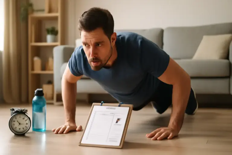 Scheda di allenamento a corpo libero per chi ha poco tempo: risultati garantiti in 20 minuti